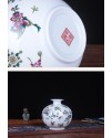 琺瑯彩瓷 石榴花瓶